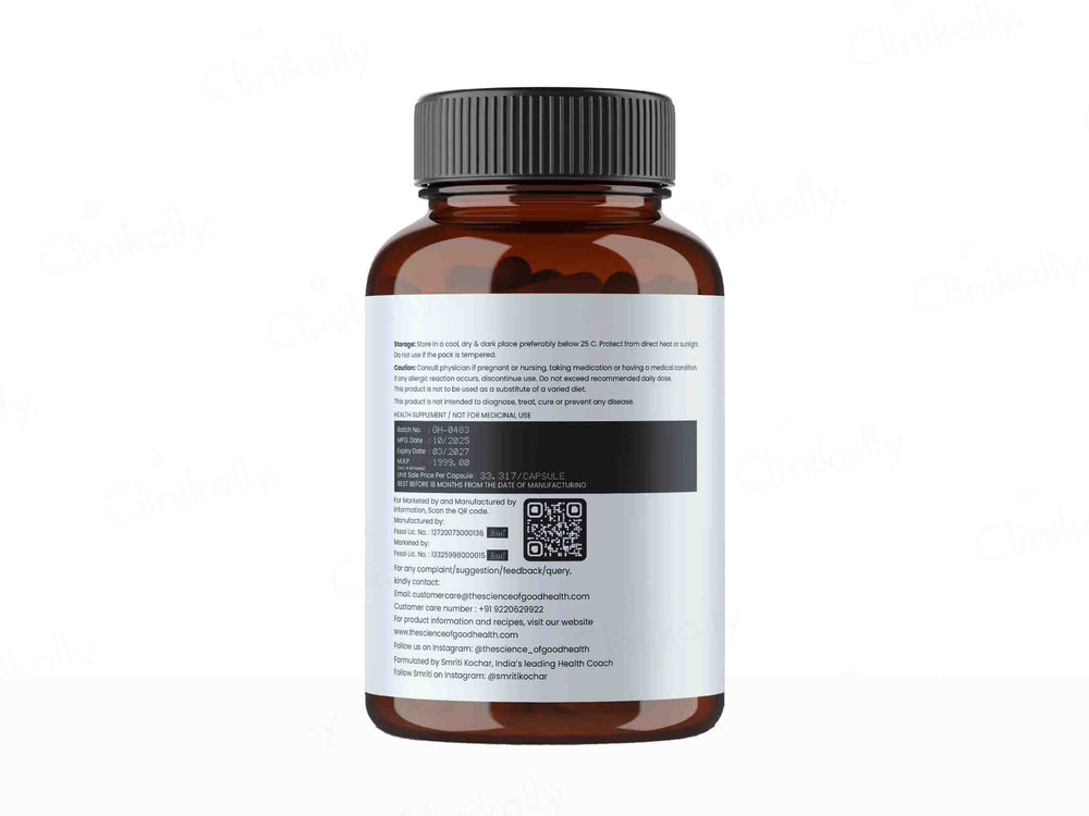 The Science Of Good Health High Absorption B-Complex Nutraceutical Capsule