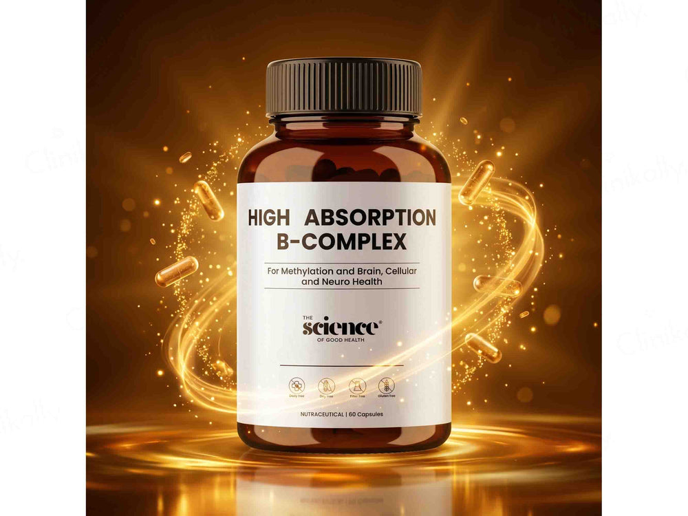 The Science Of Good Health High Absorption B-Complex Nutraceutical Capsule