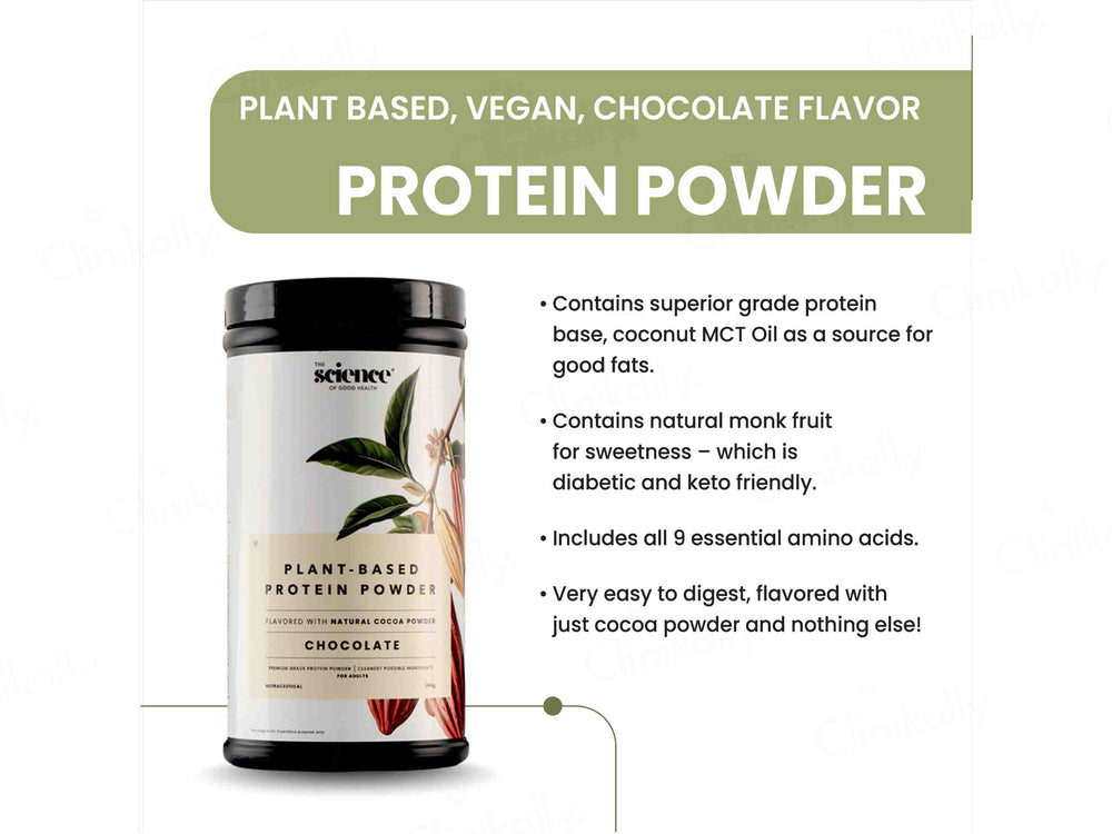 The Science Of Good Health Plant-Based Protein Powder