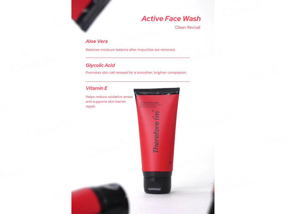 Therefore I'm Active Face Wash