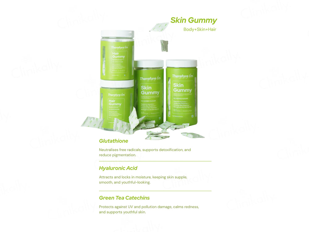Therefore I'm Skin Gummy - Strawberry Flavour