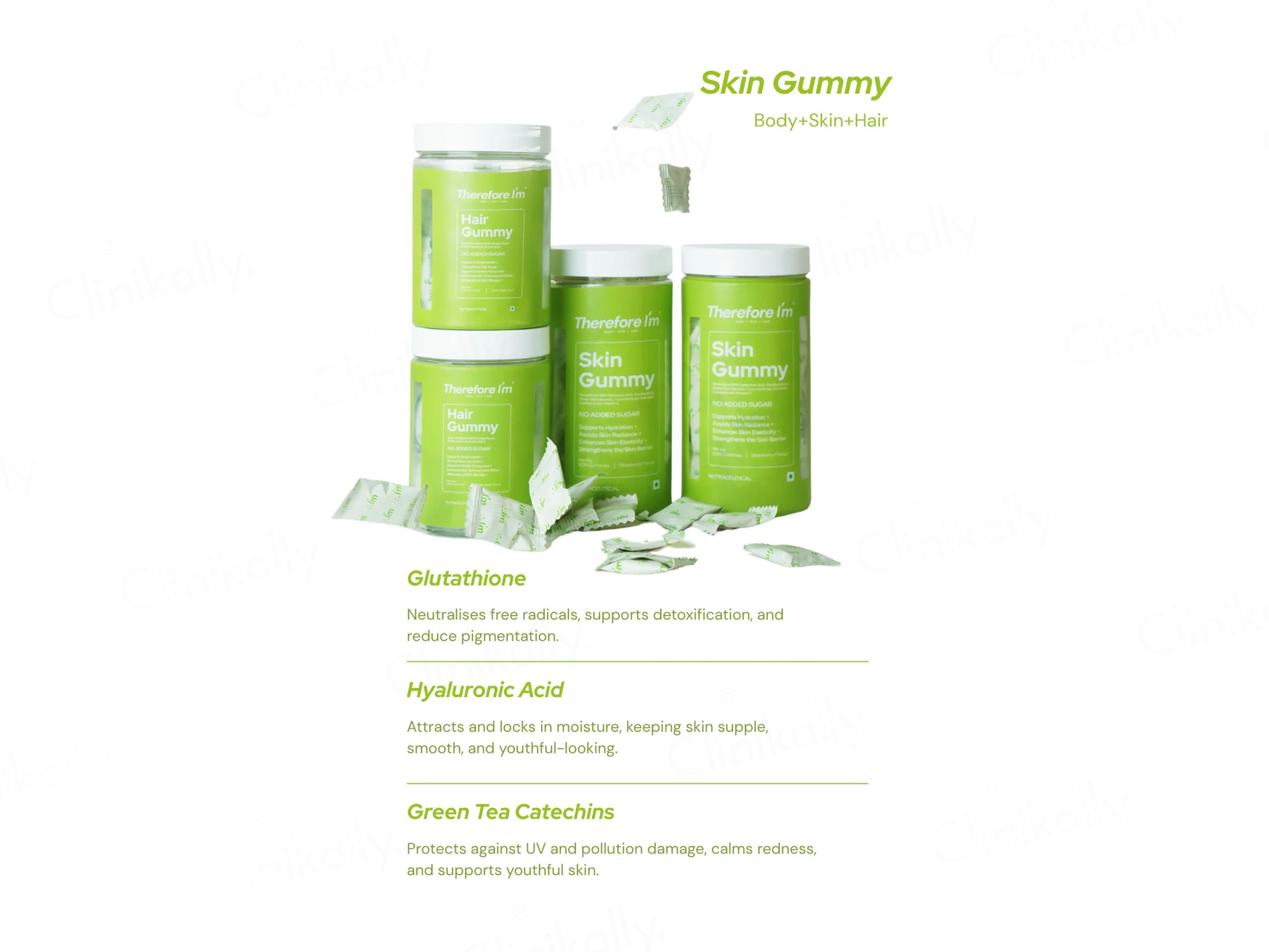 Therefore I'm Skin Gummy - Strawberry Flavour