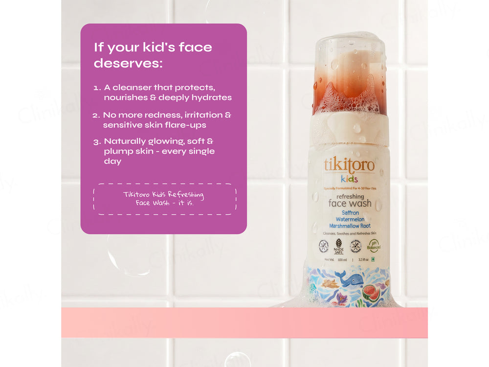 Tikitoro Kids Refreshing Face Wash