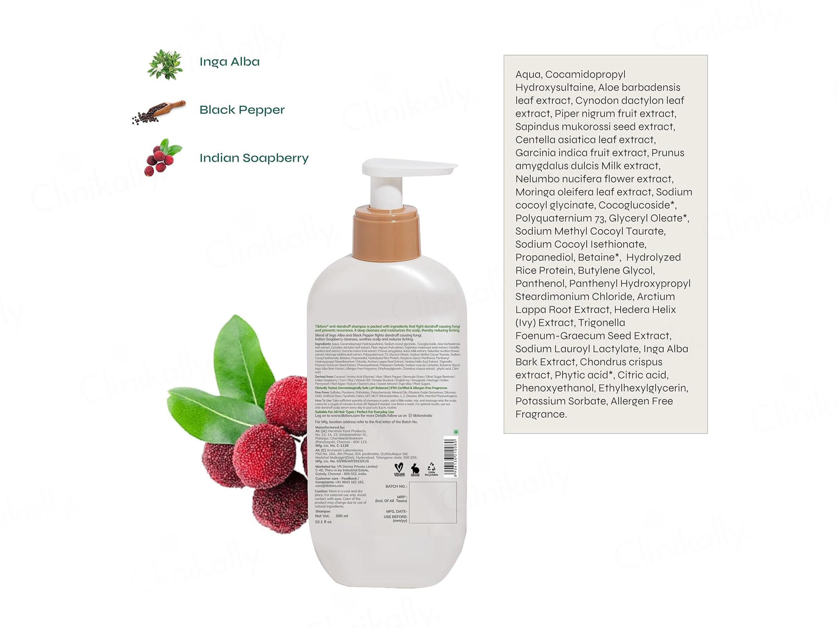 Tikitoro Teens Anti Dandruff Shampoo
