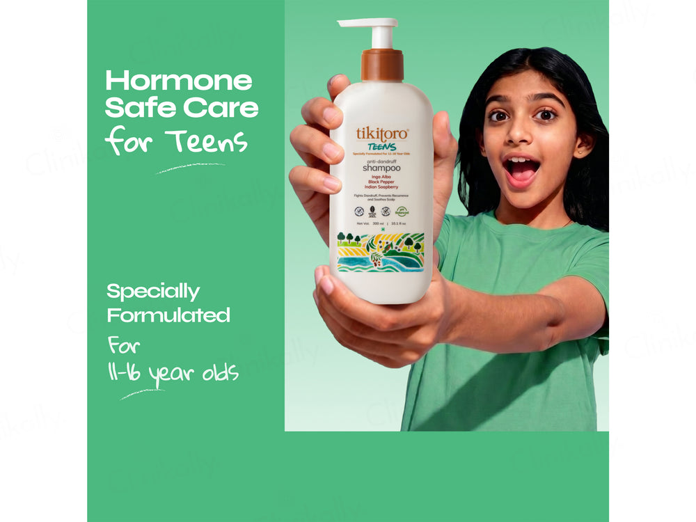 Tikitoro Teens Anti Dandruff Shampoo