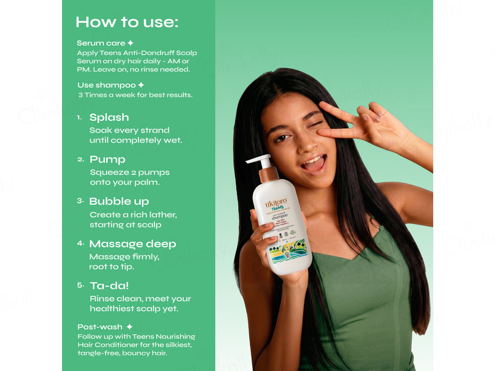 Tikitoro Teens Anti Dandruff Shampoo