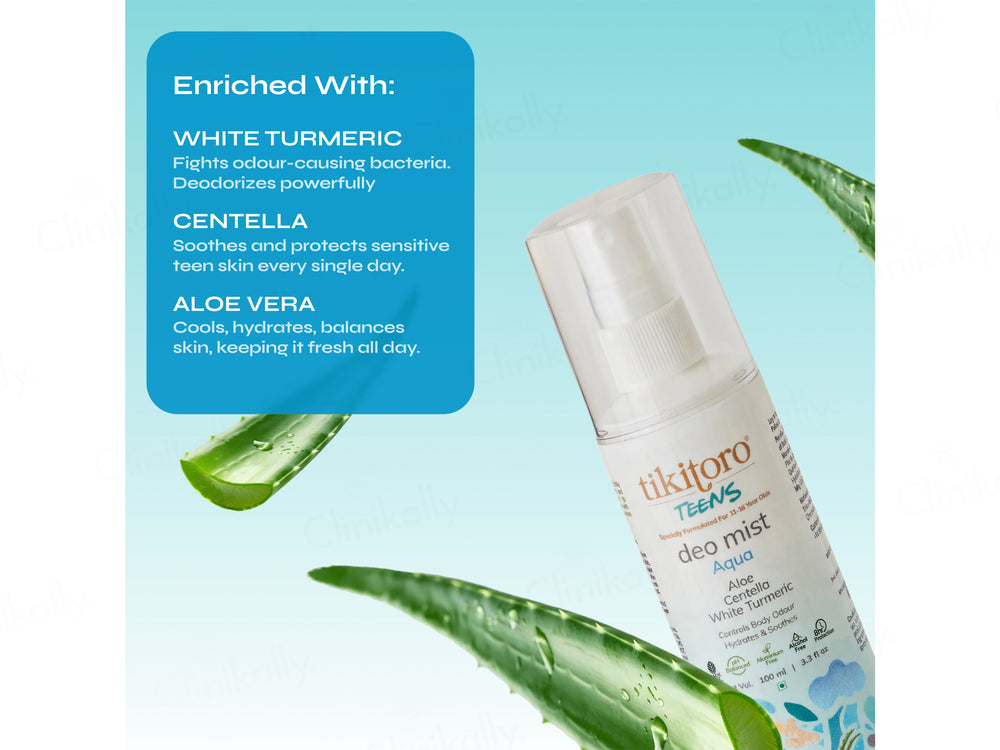 Tikitoro Teens Deo Mist - Aqua