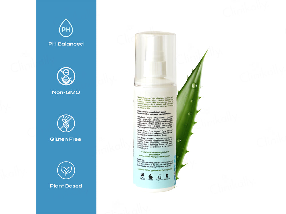 Tikitoro Teens Deo Mist - Aqua