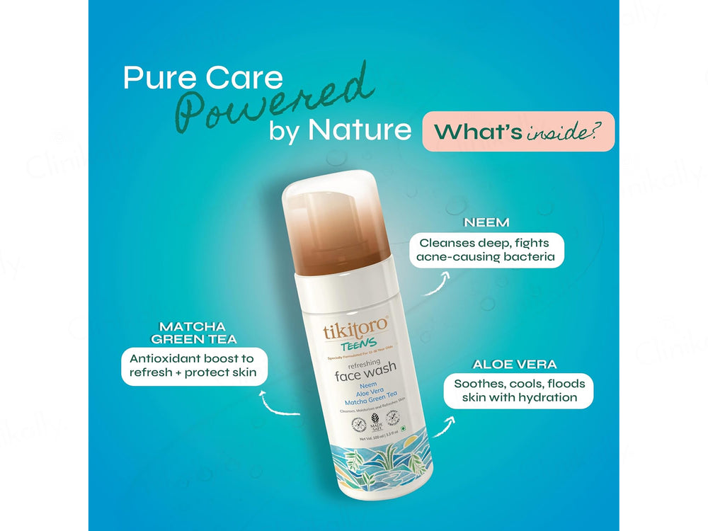 Tikitoro Teens Refreshing Face Wash