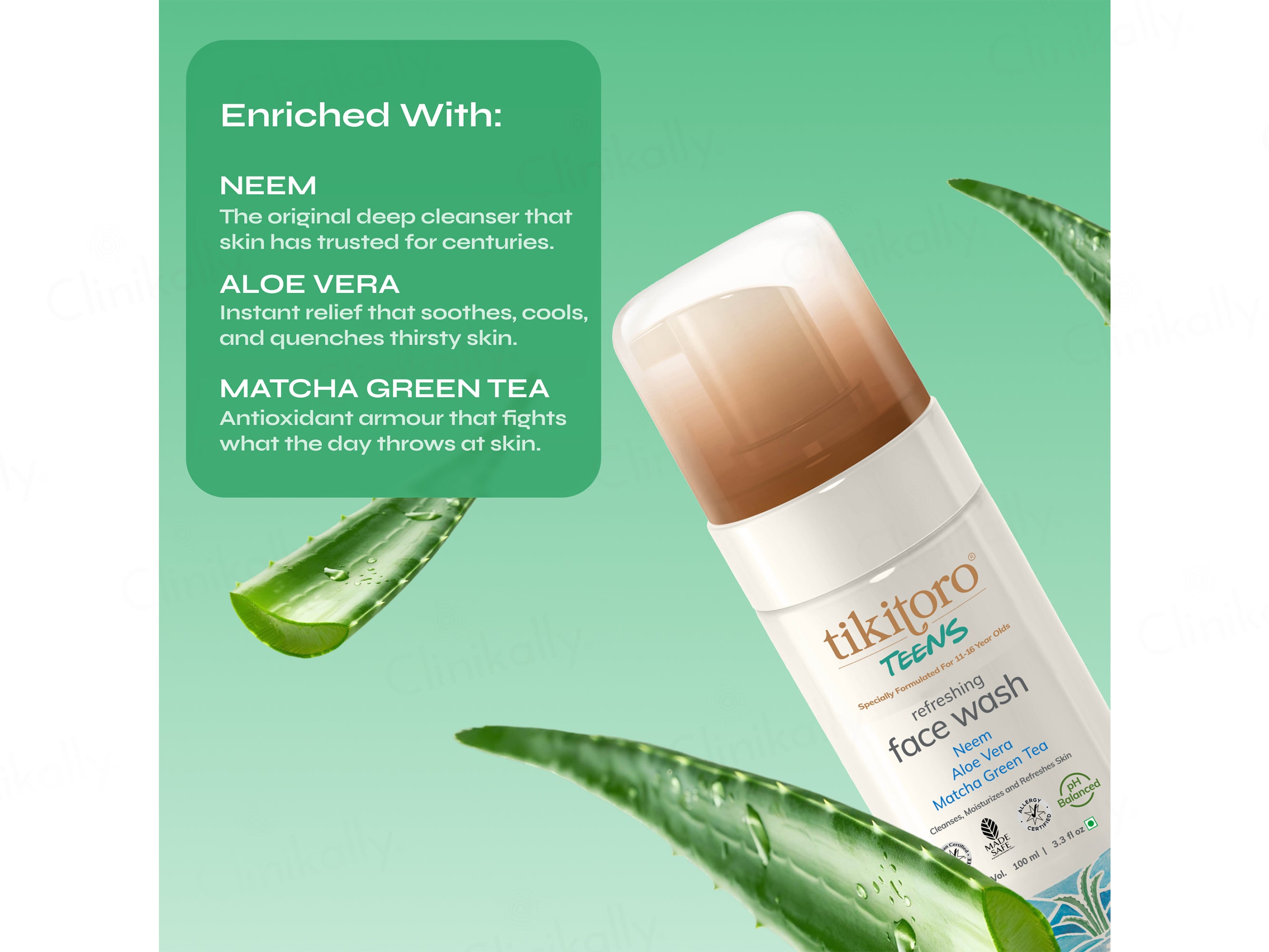 Tikitoro Teens Refreshing Face Wash