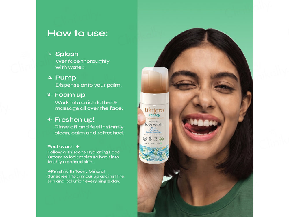 Tikitoro Teens Refreshing Face Wash