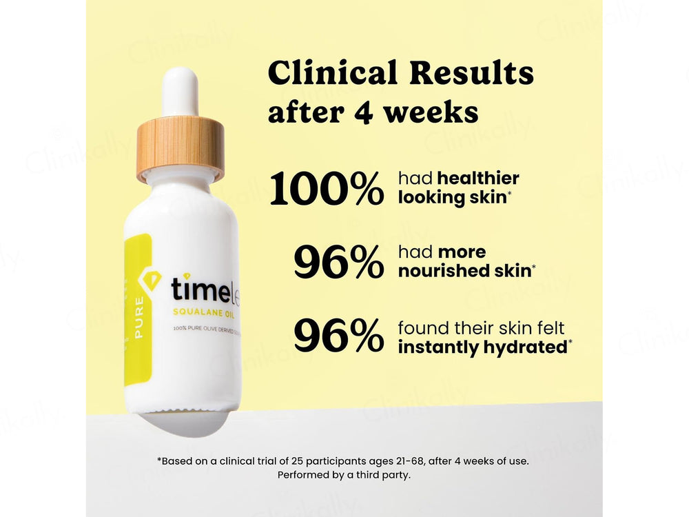 Timeless Skin Care 100% Pure Squalane Face Oil