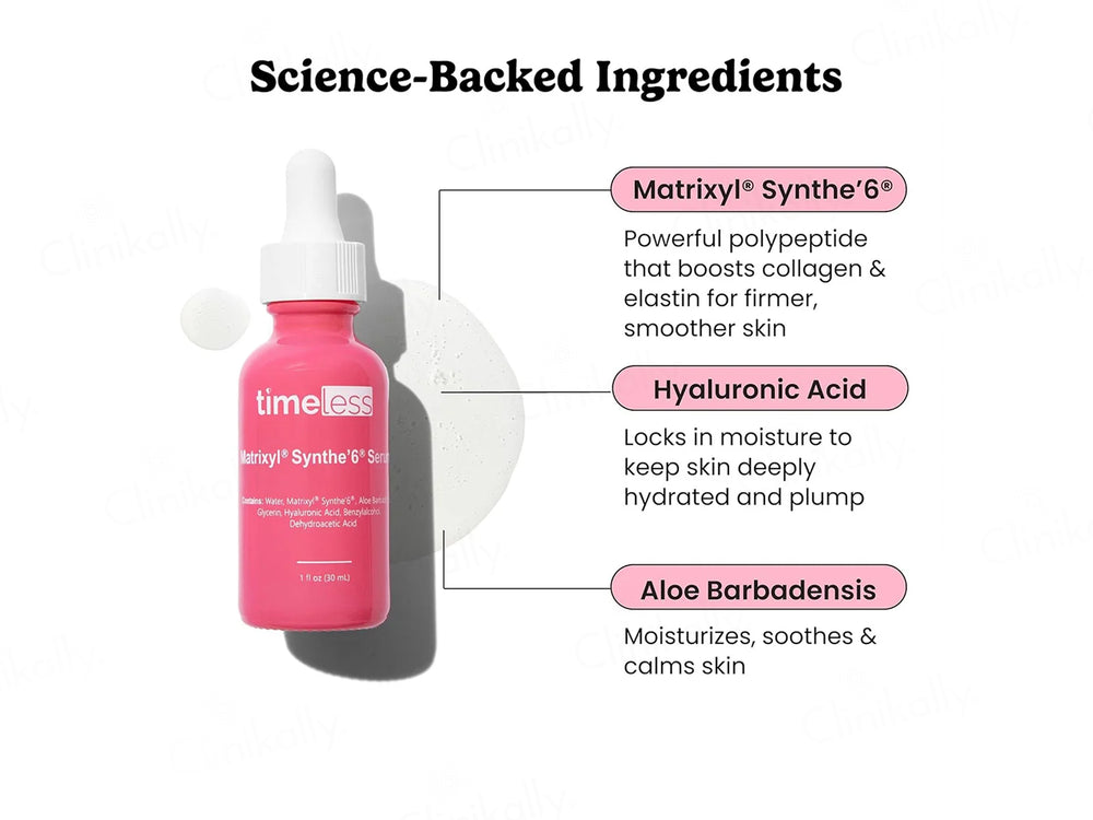 Timeless Skin Care Matrixyl Synthe’6 Face Serum