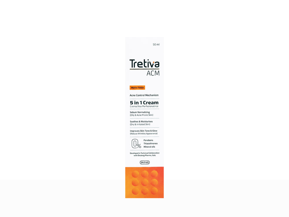 Tretiva ACM Matte Finish 5 In 1 Acne Control Cream
