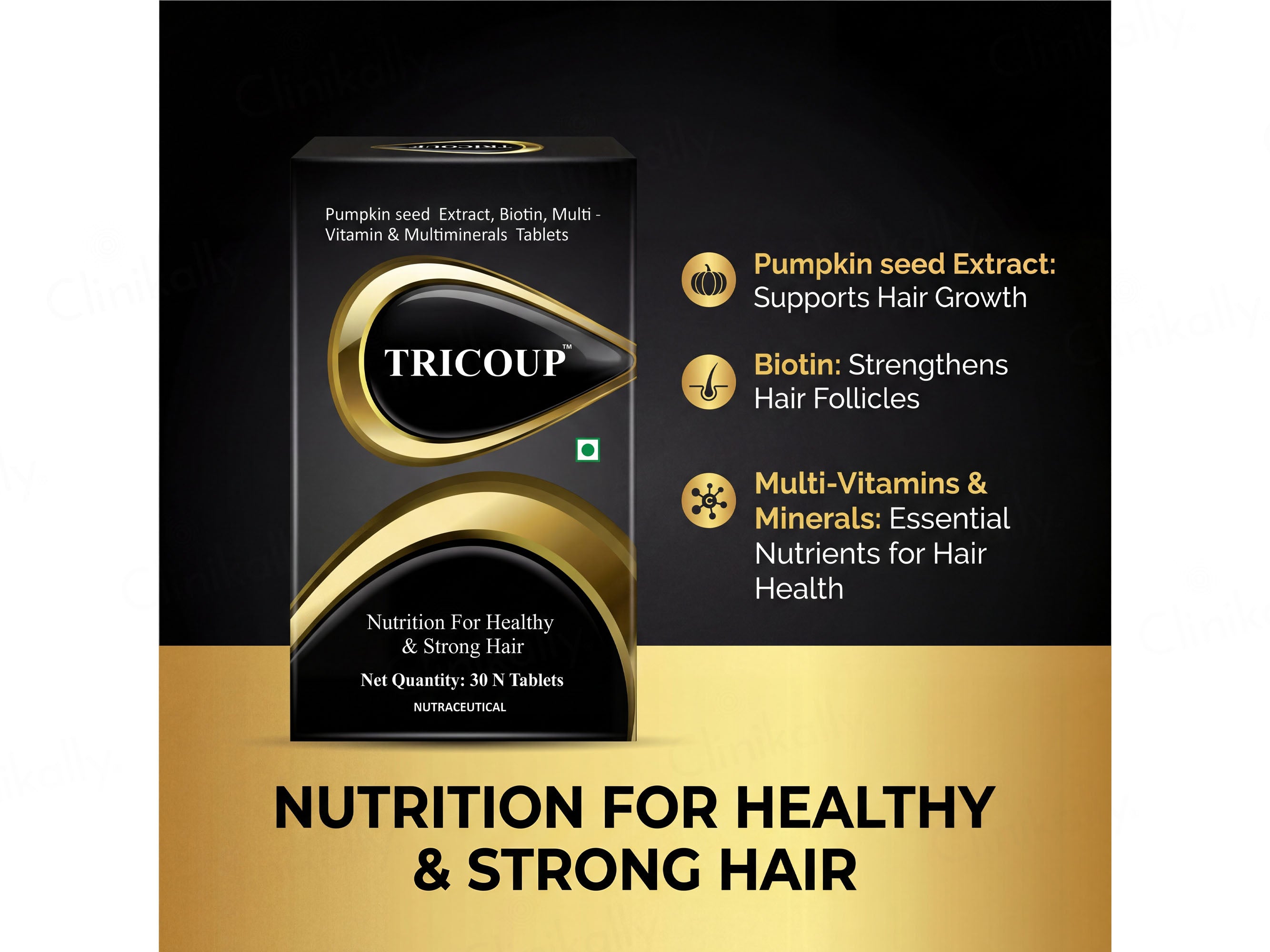 Tricoup Hair Supplement Tablet
