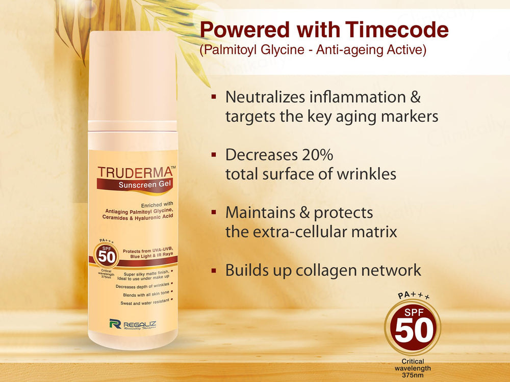 Truderma Sunscreen Gel SPF 50 PA+++