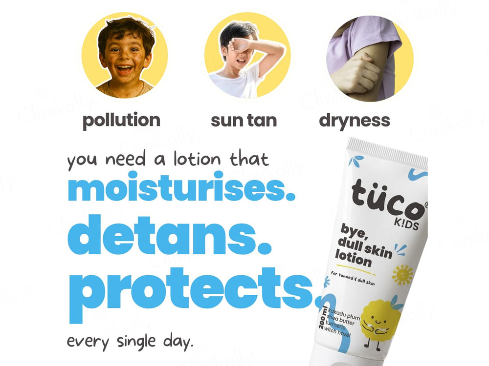 Tuco Kids Bye Dull Skin Body Lotion