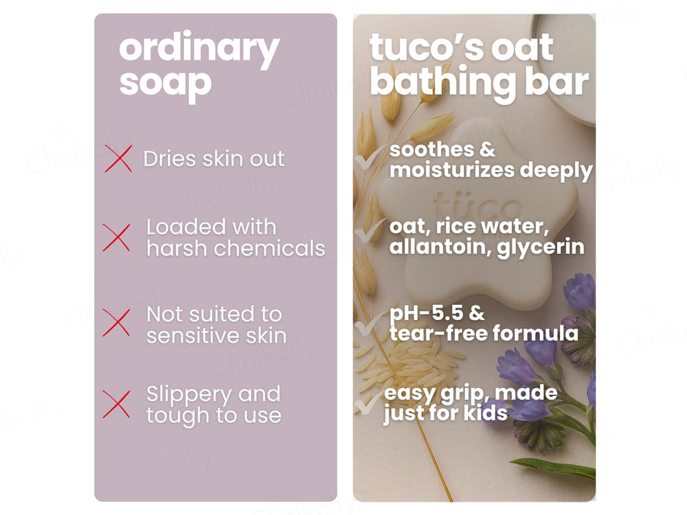 Tuco Kids Oat Bathing Bar