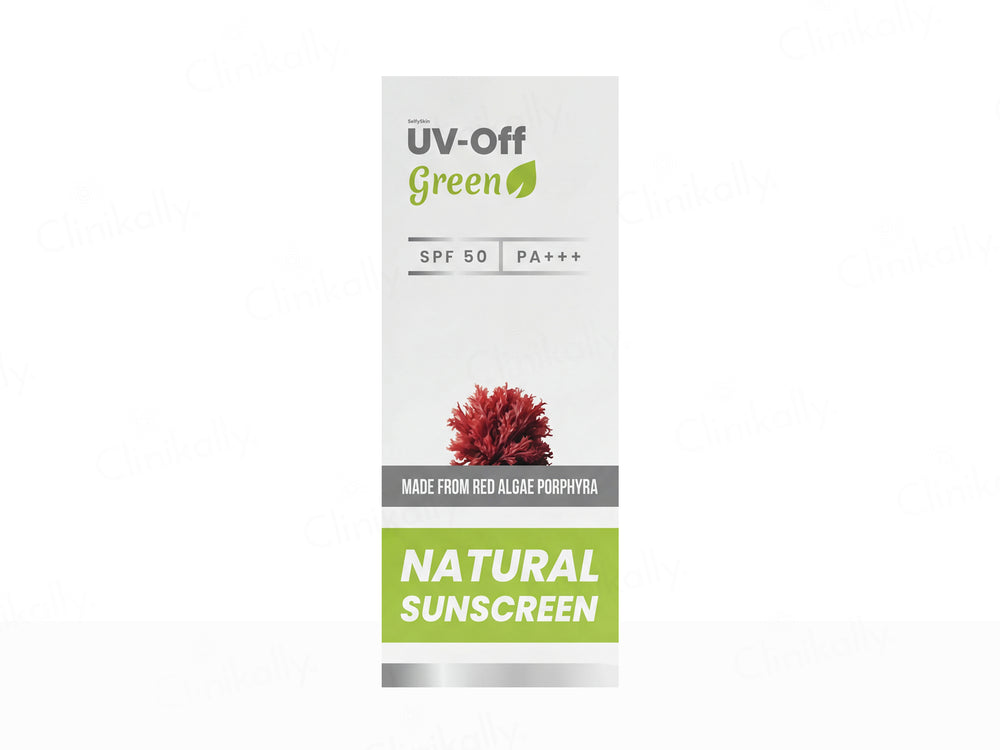 UV-Off Green Natural Sunscreen SPF 50 PA+++