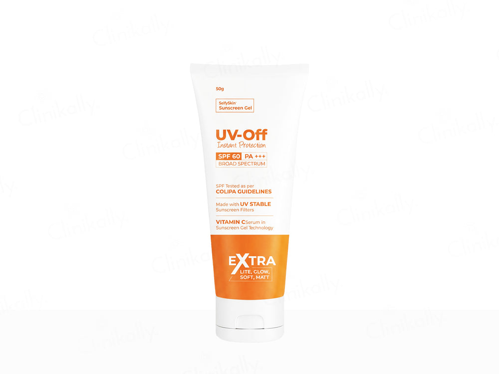 UV-Off Instant Protection Vitamin C & Ferulic Acid Sunscreen Gel SPF 60 PA+++
