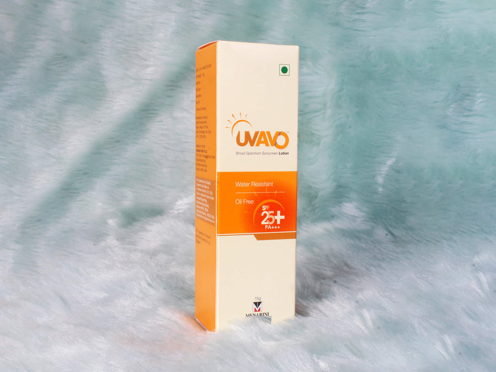 Uvavo Water Resistant Oil Free Sunscreen Lotion SPF 25 PA+++ - Clinikally