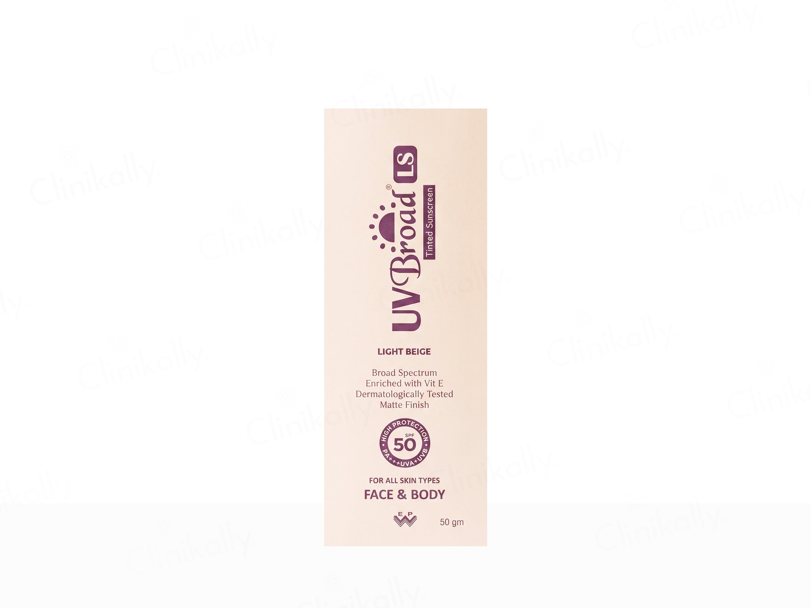 UV Broad LS Light Shade Tinted Sunscreen SPF 50 PA+++