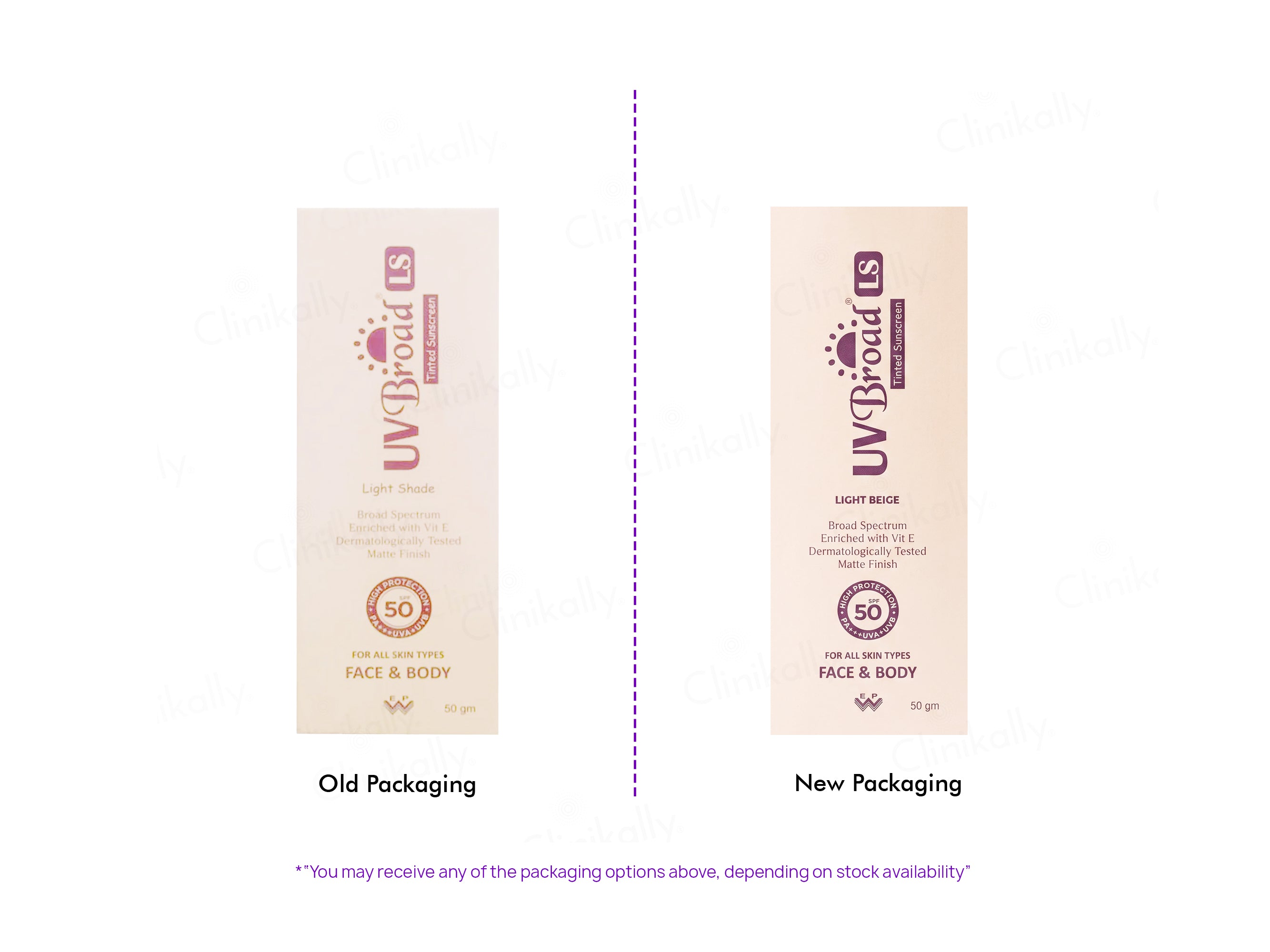 UV Broad LS Light Shade Tinted Sunscreen SPF 50 PA+++