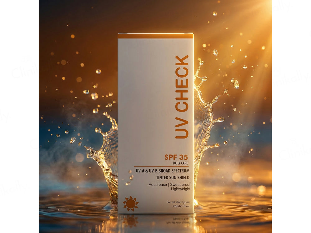 UV Check Tinted Sun Shield Lightweight Sunscreen SPF 35