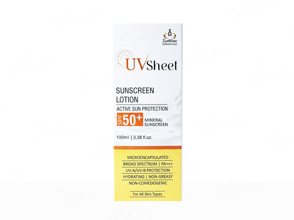 UV Sheet Sunscreen Lotion SPF 50+ PA+++