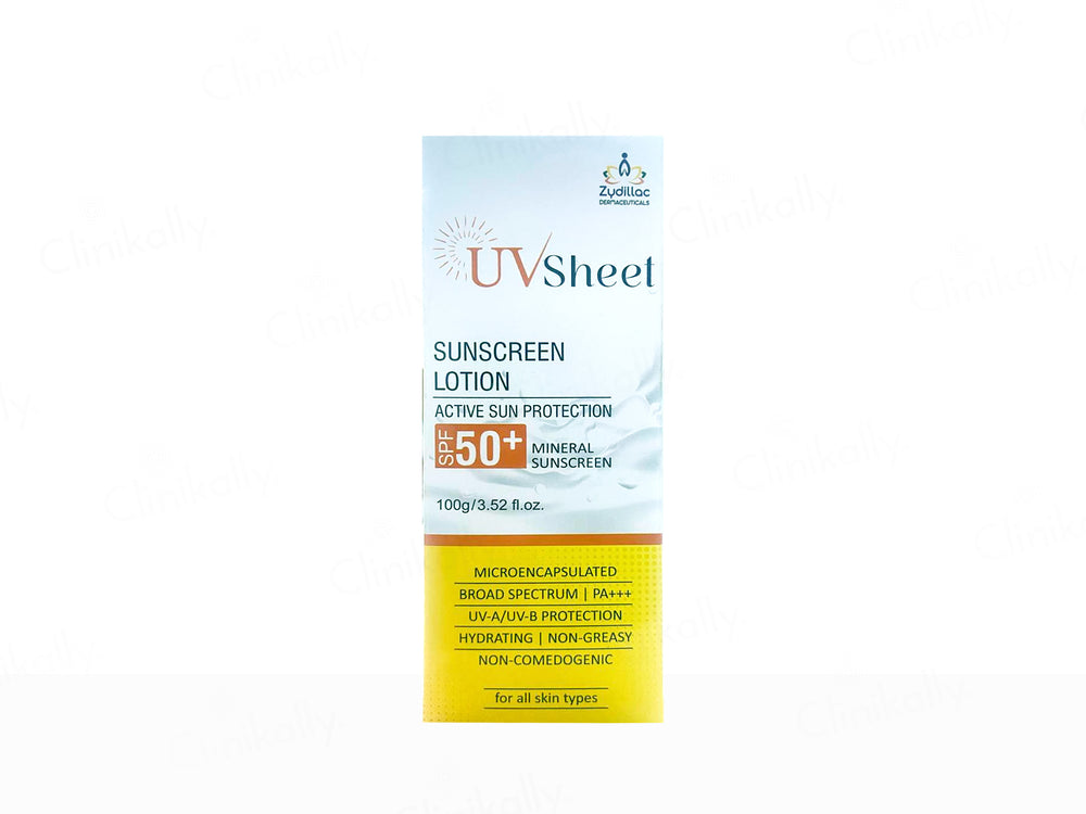 UV Sheet Sunscreen Lotion SPF 50+ PA+++