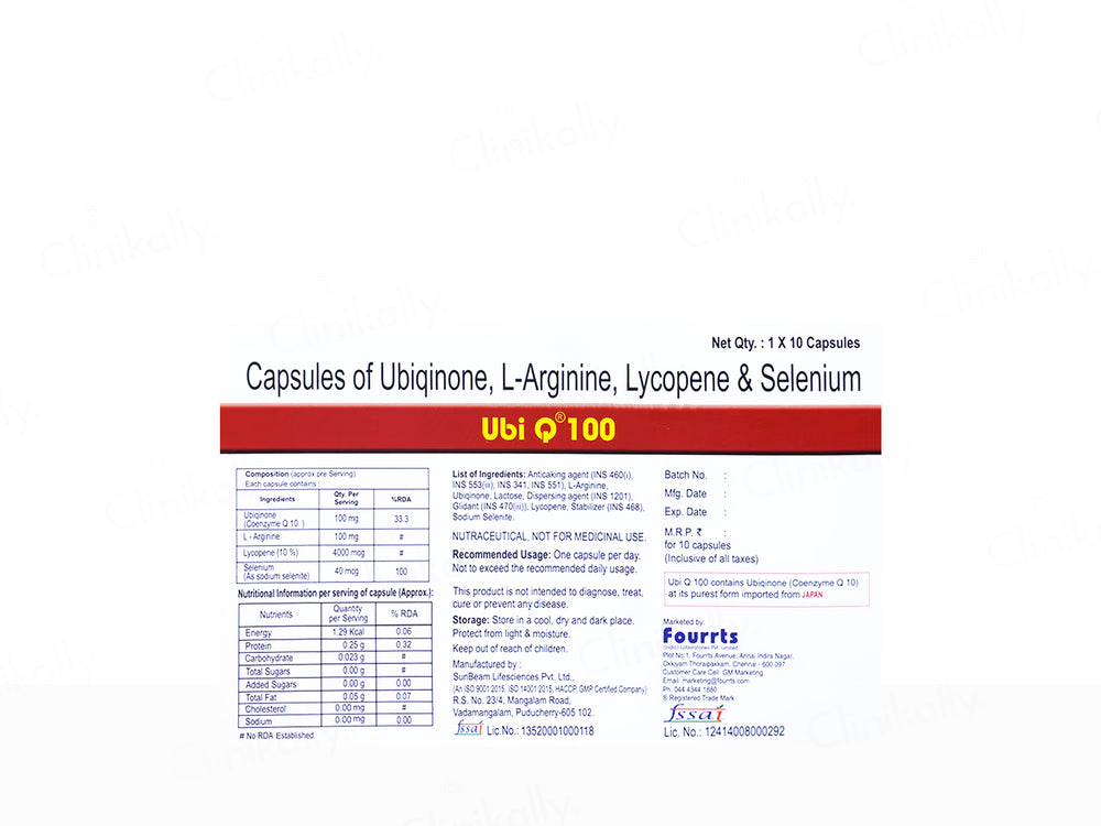 Ubi Q 100 Capsule