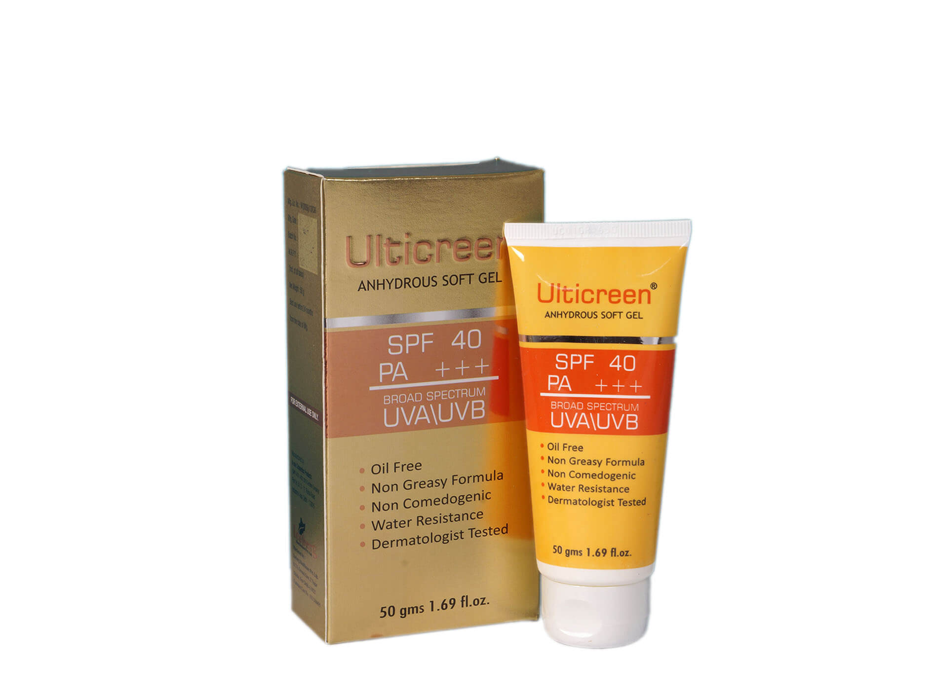 Ulticreen Anhydrous Soft Gel SPF 40 PA +++ - Clinikally