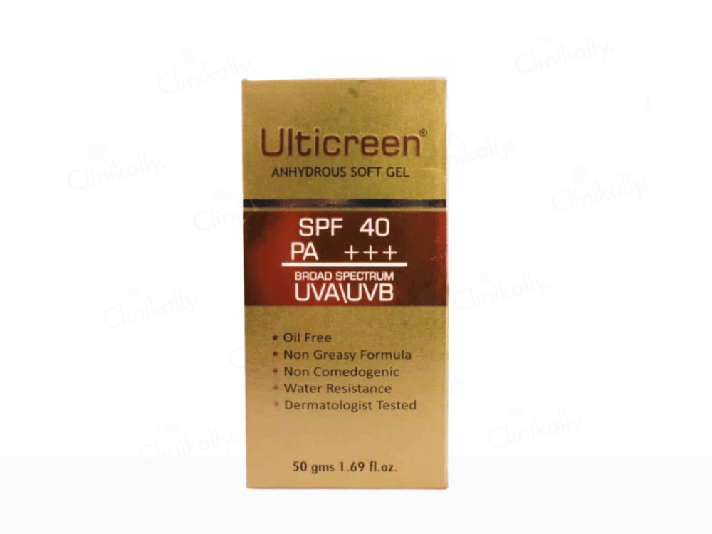 Ulticreen Anhydrous Soft Gel SPF 40 PA +++ - Clinikally