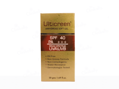 Ulticreen Anhydrous Soft Gel SPF 40 - Clinikally