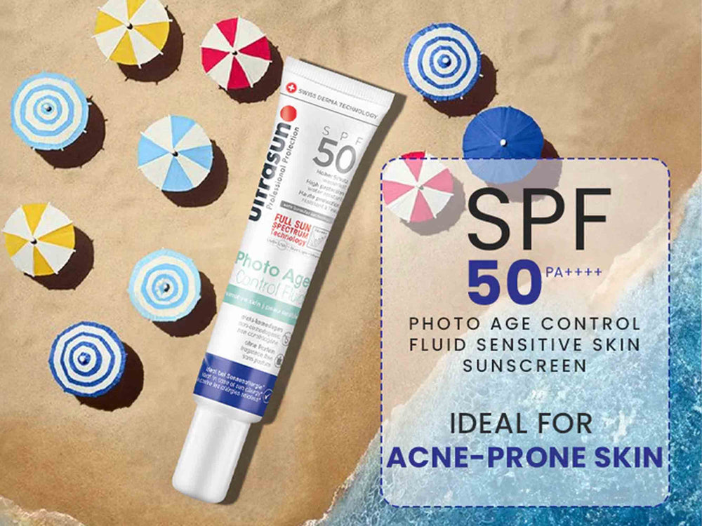 Ultrasun Photo Age Control Fluid Sunscreen For Sensitive Skin SPF 50 PA++++