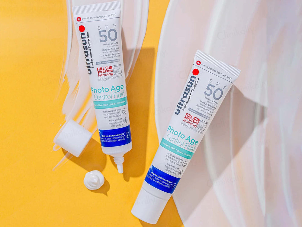 Ultrasun Photo Age Control Fluid Sunscreen For Sensitive Skin SPF 50 PA++++