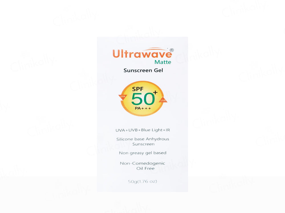 Ultrawave Matte Silicone Anhydrous Sunscreen Gel SPF 50+ PA+++