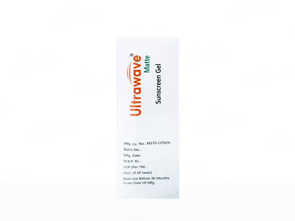 Ultrawave Matte Silicone Anhydrous Sunscreen Gel SPF 50+ PA+++