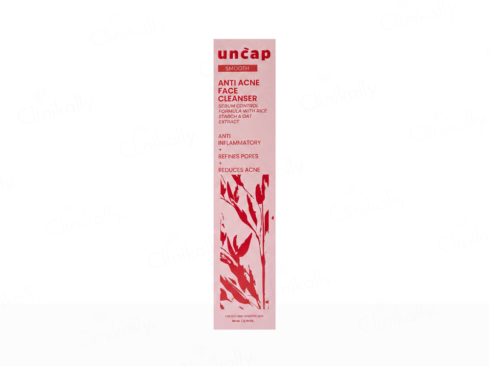 Uncap Smooth Anti Acne Face Cleanser
