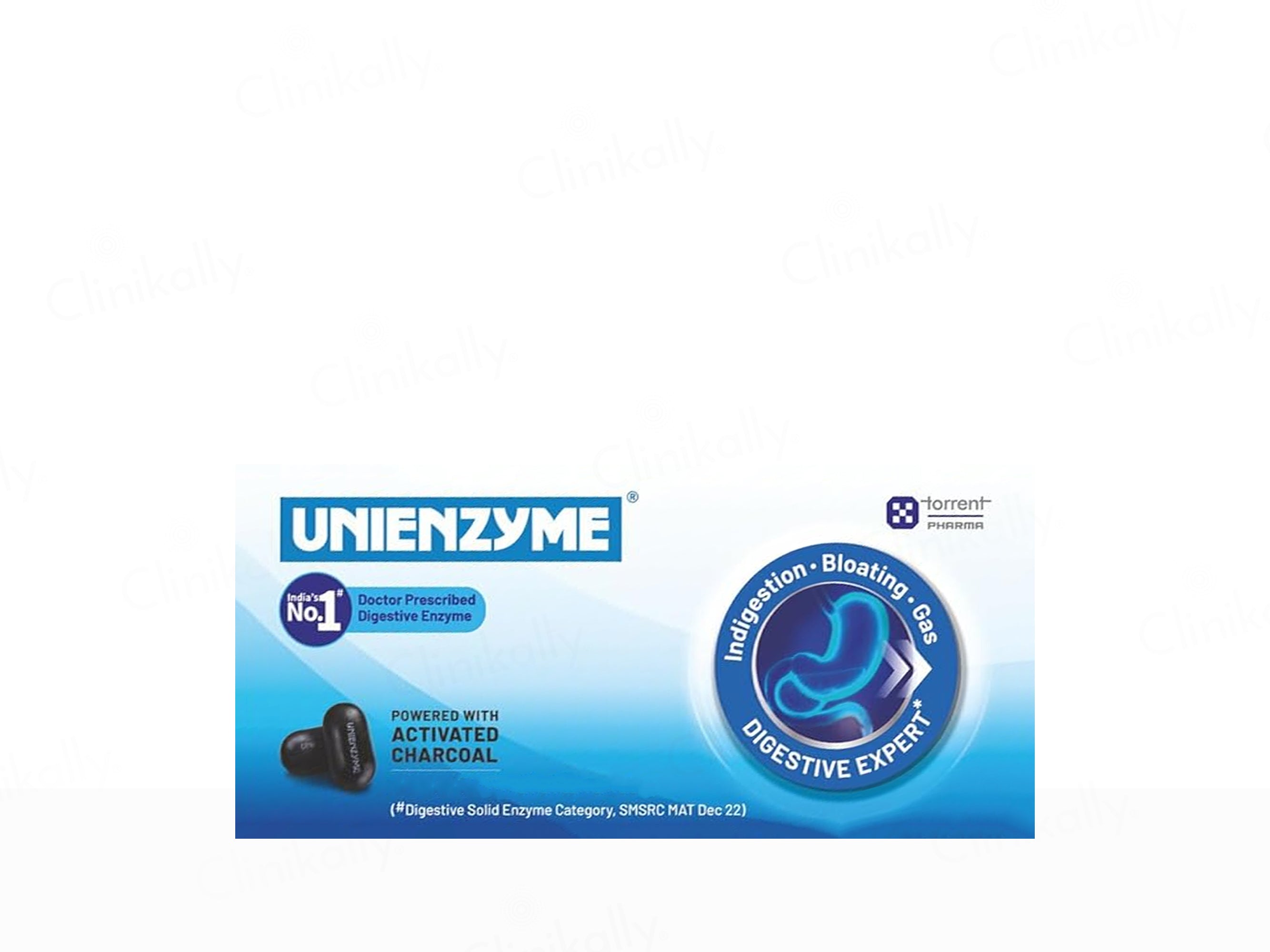 Unienzyme Tablet with Activated Charcoal