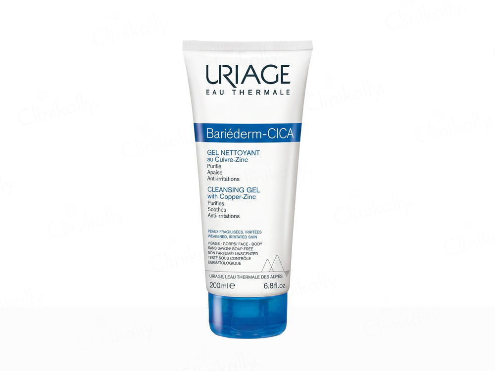 Uriage Bariederm-Cica Cleansing Gel With Copper Zinc