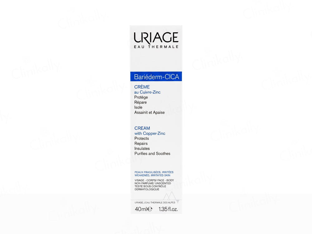 Uriage Bariederm-Cica Cream With Copper-Zinc