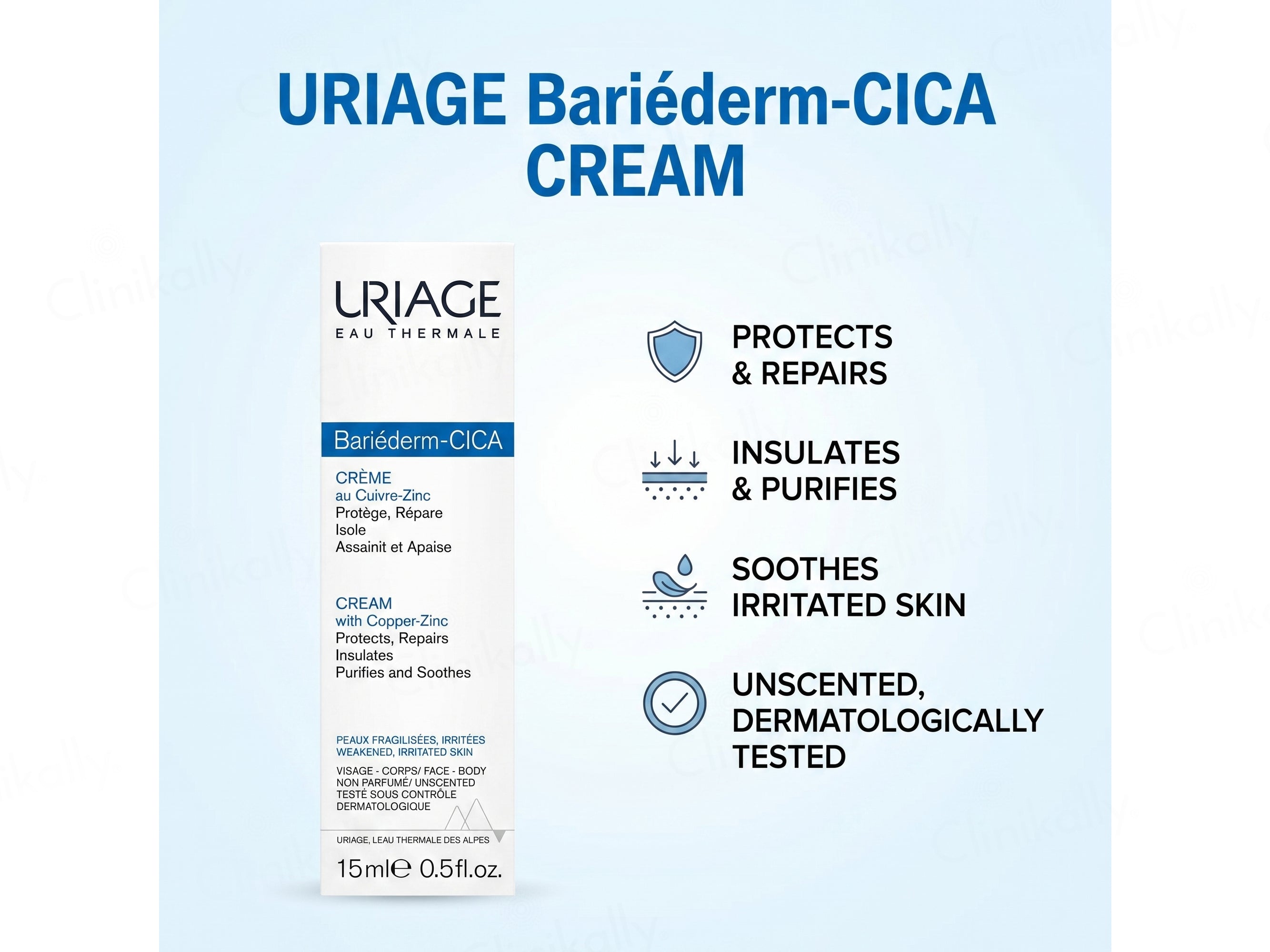Uriage Bariederm Cica Repairing Cream