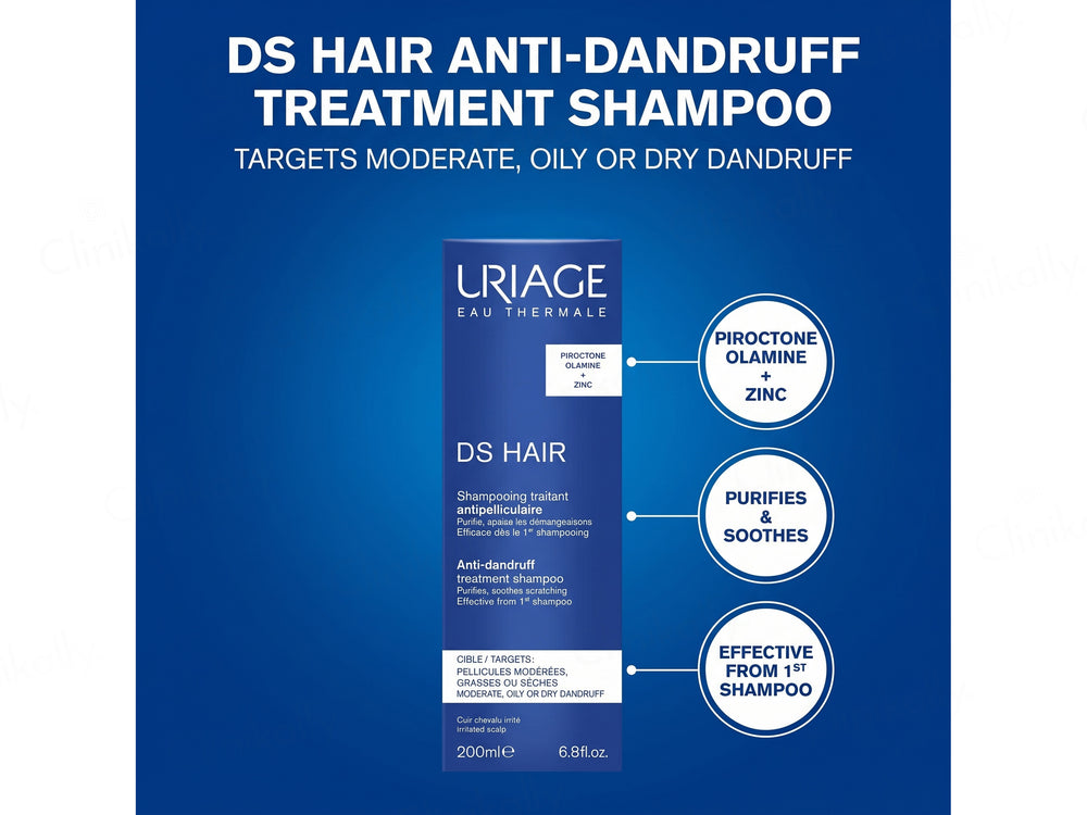 Uriage DS Hair Anti-Dandruff Treatment Shampoo
