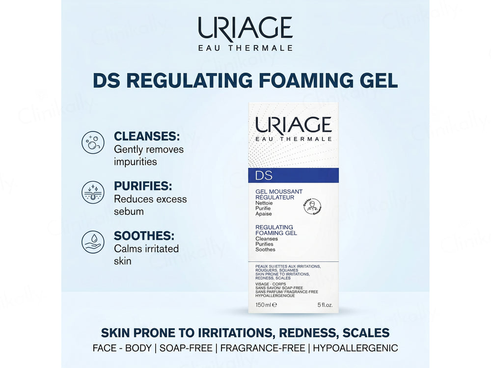 Uriage DS Regulating Foaming Gel