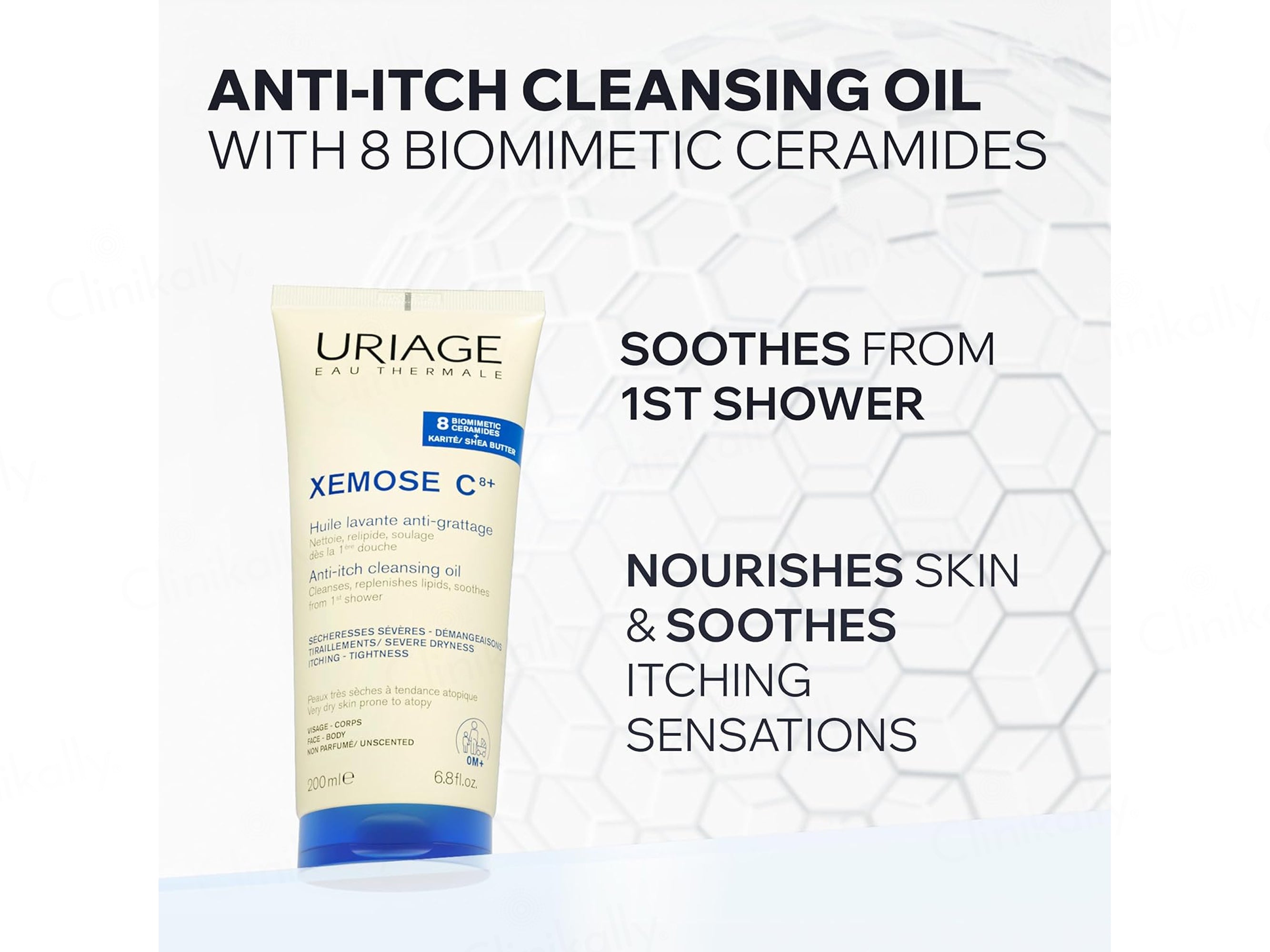 Uriage Xemose C8+ Anti-Itch Cleansing Oil