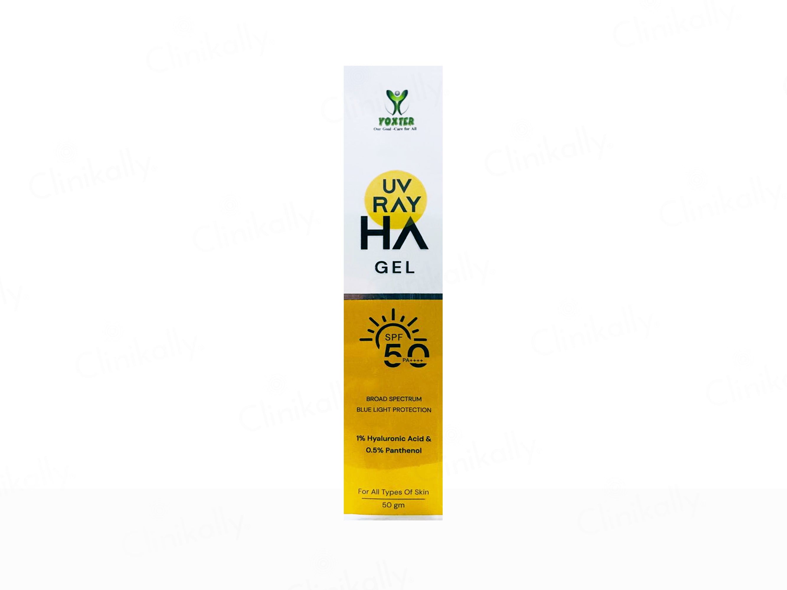 Uvray HA Sunscreen Gel SPF 50 PA++++
