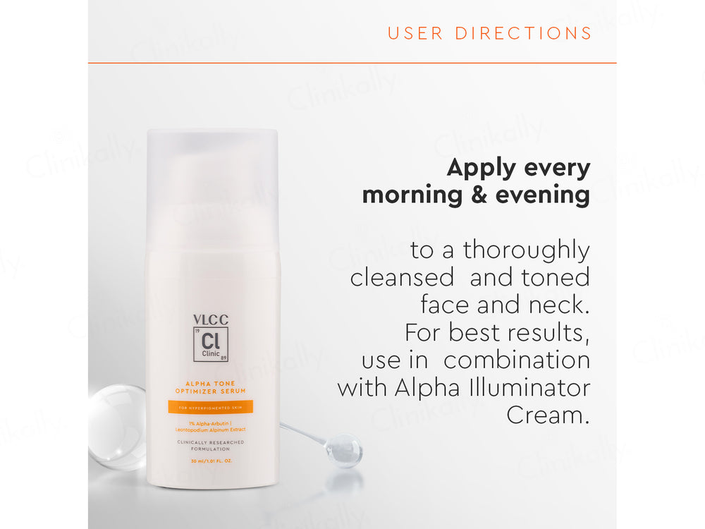 VLCC Clinic Alpha Tone Optimizer Serum For Hyperpigmented Skin