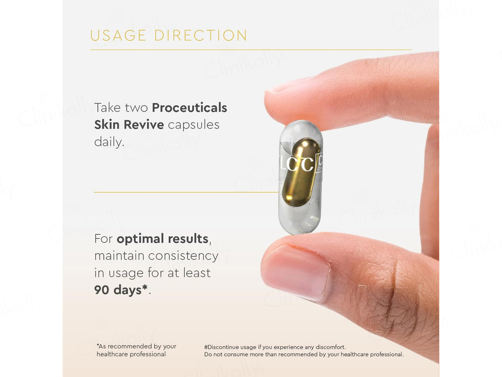 VLCC Clinic Proceuticals Skin Revive Nutraceutical Capsule