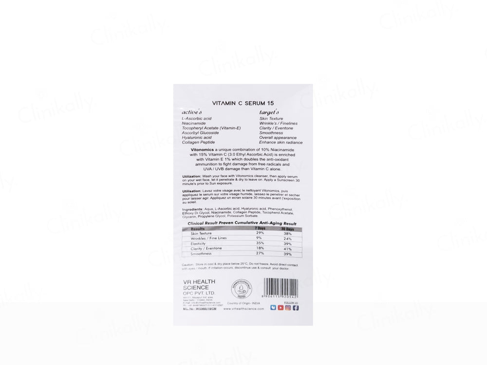 VRH 15% Vitamin C Face Serum